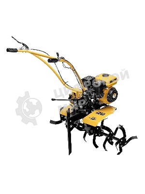 Мотоблок Denzel DPT-270SB, 7 л.с., ремен.сцеп, фрез 3х4, ШОМ, без колес, передачи 2В/1Н