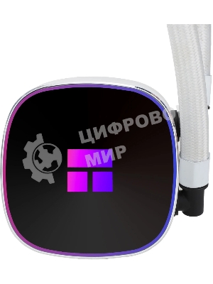 Система жидкостного охлаждения Thermalright Frozen Horizon 360 V2 Soc-AM5/AM4/1200/1700/1851 белый 4-pin 29.5dB Al Ret (F-HORIZON-360-WH-V2)