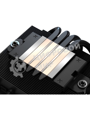 Кулер для процессора ID-COOLING IS-40-XT черный 92мм алюминий/медь 2800rpm 35.2db 4-pin 95W 47мм