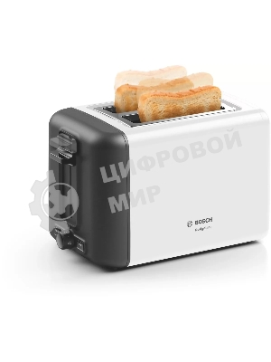 Тостер Bosch TAT3P421 970Вт белый