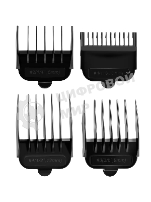 Машинка для стрижки ARESA AR-1803(Мощность 8 Вт. Регулируемая длина лезвия. 4 сменные насадки: 3, 6, 9 и 12 мм. Аксессуары: щеточка для чистки лезвия, расческа, масленка, ножницы.)