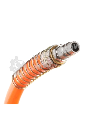 Шланг Patriot пневматический армированный RPH 10 (длина 10 м, диаметр 10х16, раб/макс давление 25/65 бар, мин/макс температура -35/70С, быстросъем рапид)