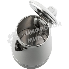 Чайник электрический Haier HK-502 1.5л. 3000Вт серый корпус: нерж.сталь/пластик (TD0029960RU)