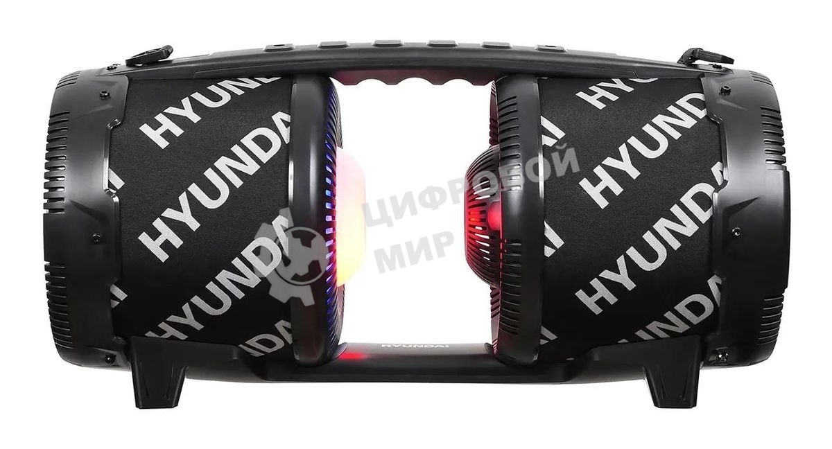 Минисистема Hyundai H-MAC220 черный 45Вт/FM/USB/BT/SD/MMC