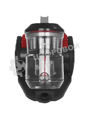 Пылесос Centek CT-2523 черный/красный, 420/2400 Вт, уборка сухая, пылесборник контейнер 3.5 л