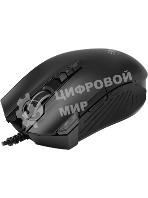 Мышь проводная A4Tech Bloody V9M черный, 4000 dpi, USB, кнопки - 9