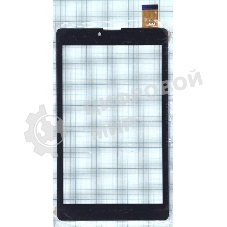Сенсорное стекло (тачскрин) FPC-DP070177-F1, черное