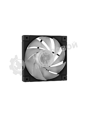 Компьютерный корпус Deepcool CH360 без БП, боковое окно (закаленное стекло), 2x140мм ARGb LED вентилятор спереди и 1x120мм ARGb LED вентилятор сзади, черный, mATX