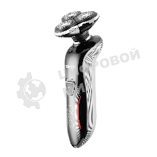 Электробритва Centek CT-2159 (черн/хром) 3 плавающие головки, аккумулятор+работа от сети, Li-Ion600мА·ч