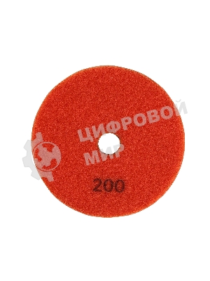 Круг PATRIOT алмазный гибкий шлифовальный АГШК Ø100 мм P200 - вод.охл.