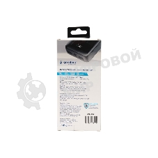 Портативный аккумулятор Gembird GPB-20Q, 20000мА·ч, QC/PD, дисплей, черный