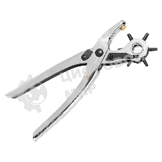 Револьверный дырокол для кожи 6-в-1 Deli DL1919С 9
