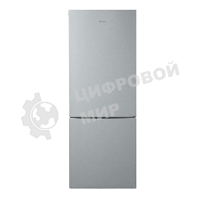 Холодильник Бирюса Б-M6034 металлик двухкамерный 210/85л морозилка снизу