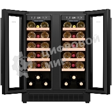 Винный шкаф встраиваемый Maunfeld MBWC-112S40