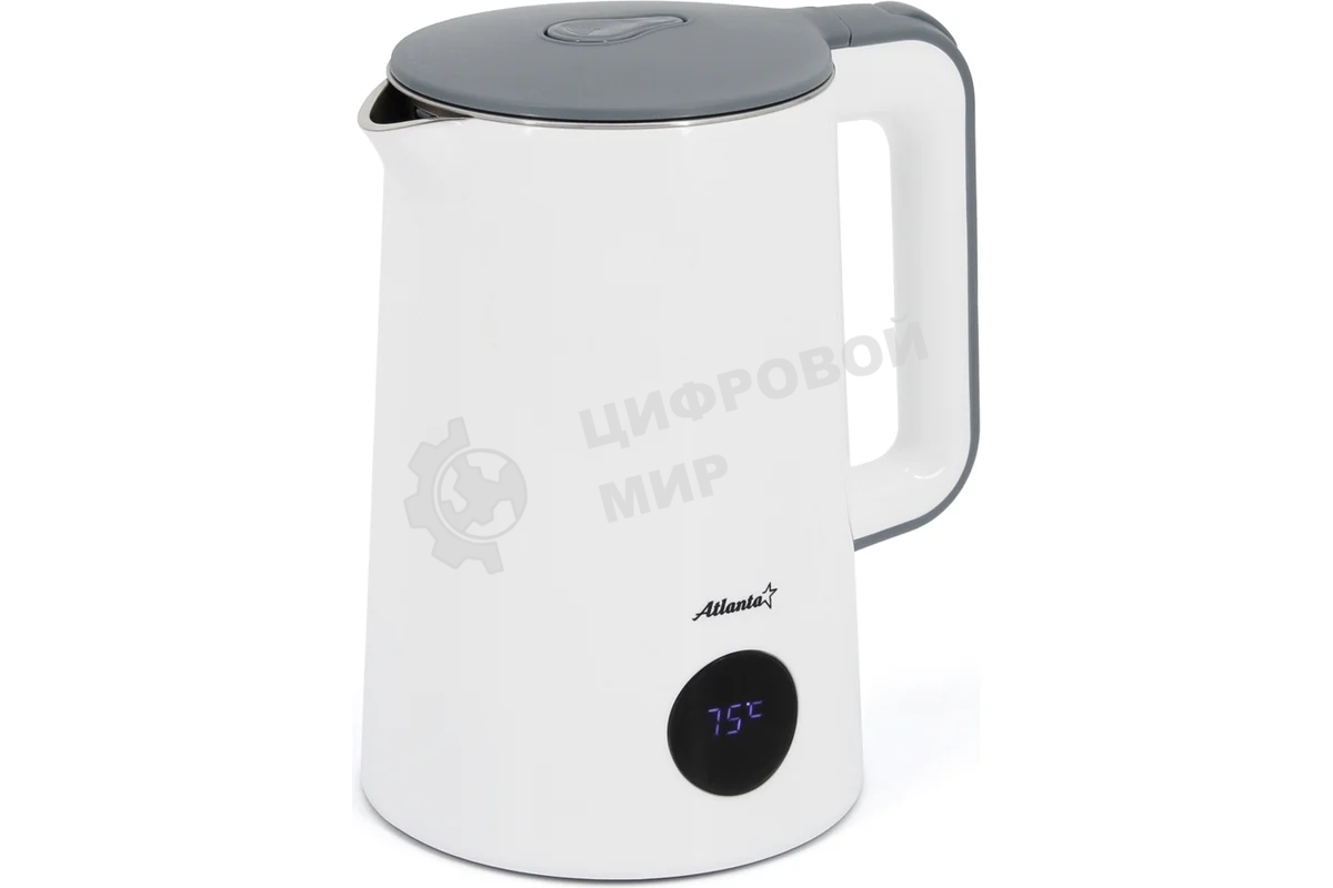Чайник электрический Atlanta ATH-2447 белый