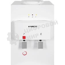 Кулер Hyundai H-WD1320F напольный, белый
