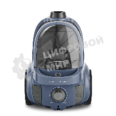 Пылесос Centek CT-2547 синий/серый, 400/2400 Вт, уборка сухая, пылесборник циклонный фильтр 2 л