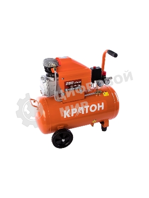 Компрессор КРАТОН AC-280-40-D Dпрямой 220В 2000Вт 280л/мин ресивер40л 32кг