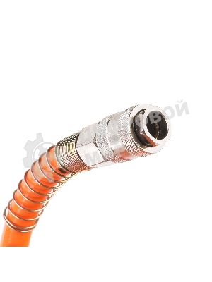 Шланг Patriot пневматический армированный RPH 10 (длина 10 м, диаметр 10х16, раб/макс давление 25/65 бар, мин/макс температура -35/70С, быстросъем рапид)