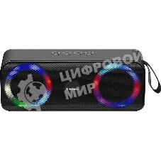 Акустическая система Defender LIGHT/BT/FM/USB/TF/AUX Q1 черный 10 Вт