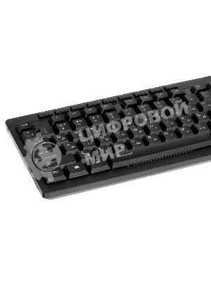 Клавиатура Qumo Paragraph K63 проводная, USB Type-A, чёрный