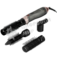 Фен-щётка Polaris PHS 1204i маренго/розовый, 1200 Вт, ионизация, 25/35 мм