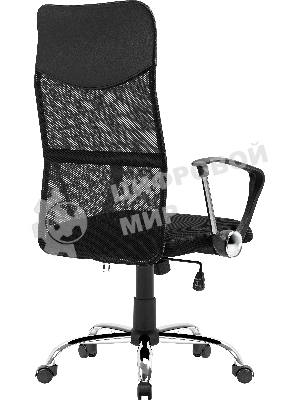 Кресло Defender ATX черный, сетка, 120 кг, механизм качания