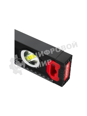 Уровень алюминиевый Matrix, усиленный, фрезерованный, 3 глазка, 2 комп. рукоятки, 800 мм