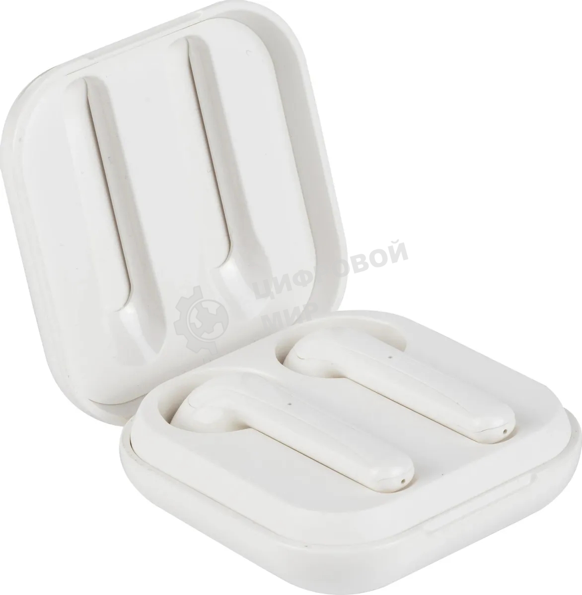 Наушники TWS UBEAR Vibe белый, вкладыши, Bluetooth, до 4 ч