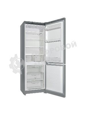 Холодильник Indesit DS 3180 G серый, двухкамерный, 223/87 л., морозилка снизу