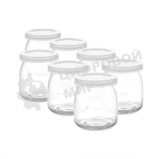 Йогуртница Kitfort КТ-2088-1 20Вт белый/фиолетовый