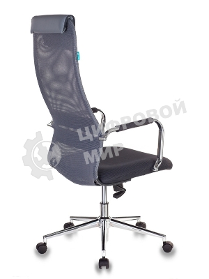 Кресло Бюрократ KB-9N/DG/TW-12 TW-01 TW-11 серый, сетка