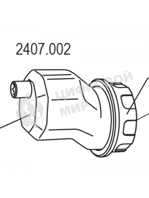 Эксцентриковая насадка ИНТЕРСКОЛ для КомбиМАКС 2407.002