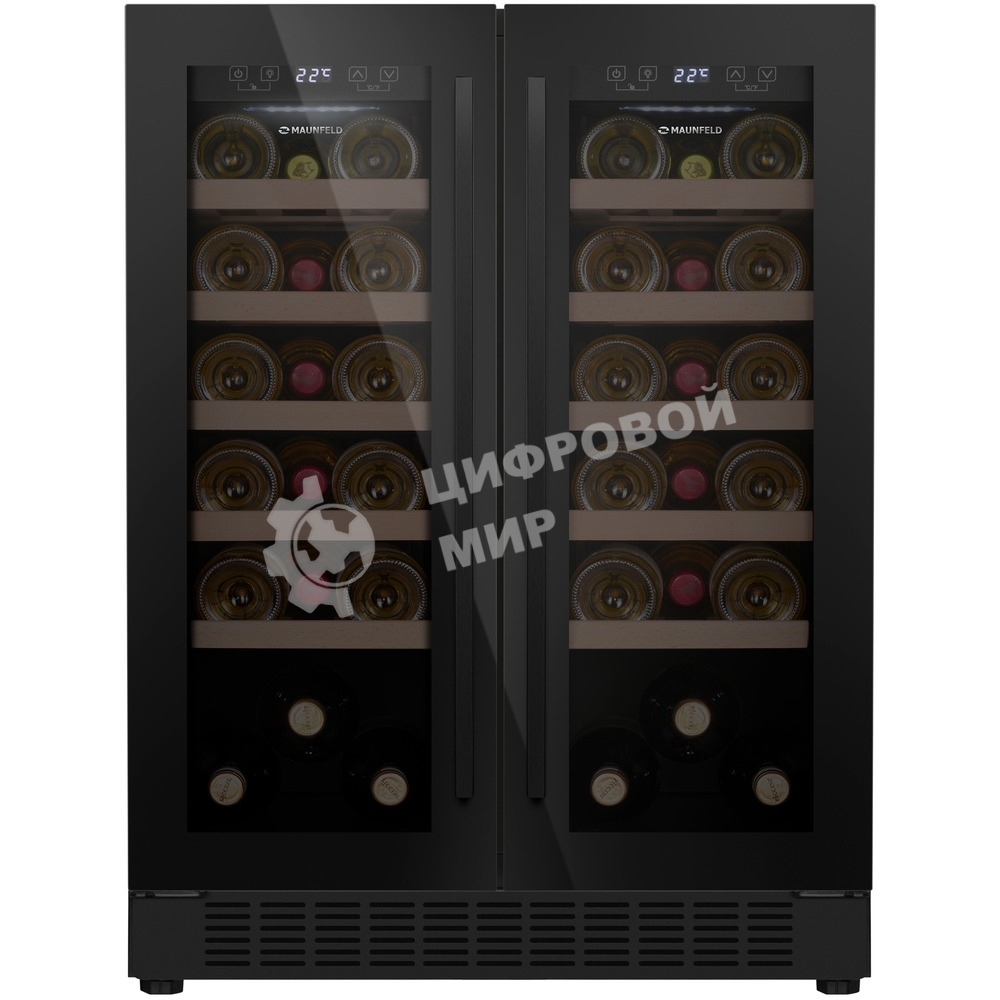 Винный шкаф встраиваемый Maunfeld MBWC-112S40