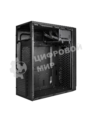 Компьютерный корпус Miditower ExeGate AA-442U2-AA350 (ATX, AA350 8 см, 1хUSB+2хUSB 3.0, аудио, черный)