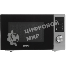 Микроволновая печь Gorenje MO20A3T4 серый/черный, 20 л, 700 Вт, переключатели - поворотный механизм