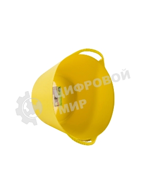 Ведро гибкое Сибртех сверхпрочное 14 л, желтый