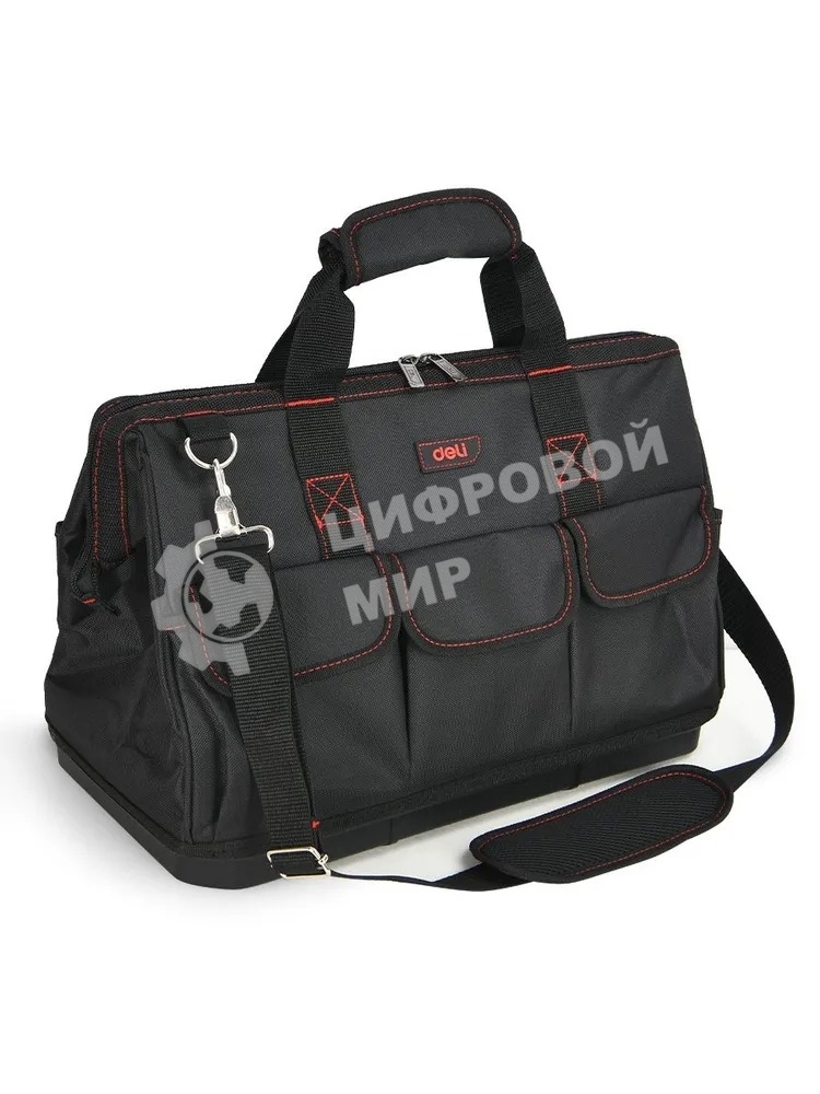 Сумка для инструментов Deli DL430901 Black Edition