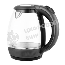 Чайник электрический Centek CT-0008 стекло, 2200 Вт, 1.7 л