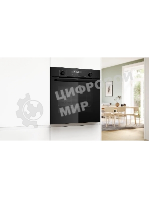 Духовой шкаф электрический Bosch HBG478CB3 черный