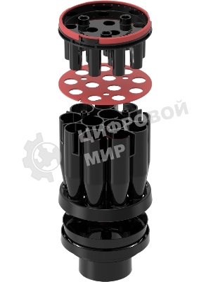 Пылесос Vitek VT-CLSAQUA_RAPID 470Вт серый стальной/серебристый