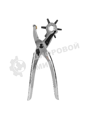 Револьверный дырокол для кожи 6-в-1 Deli DL1919С 9