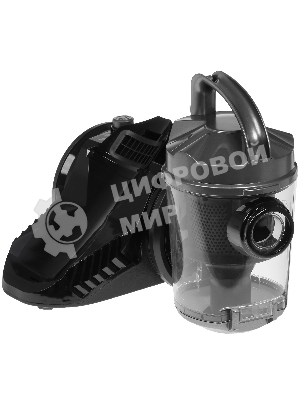 Пылесос BBK BV1503 черный/темно-серый, 320/2000 Вт, уборка сухая, пылесборник контейнер 2.5 л