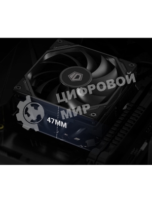 Кулер для процессора ID-COOLING IS-40-XT черный 92мм алюминий/медь 2800rpm 35.2db 4-pin 95W 47мм