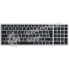 Клавиатура Satechi Slim X2 беспроводная, Bluetooth, серый