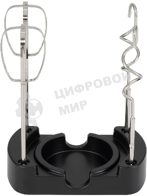 Миксер ручной Rondell RDE-1354 800 Вт, черный/серебристый