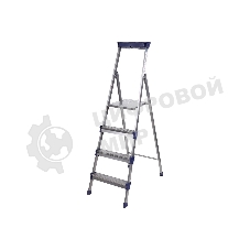 Стремянка НИКА СМ4, 4 широких ступени