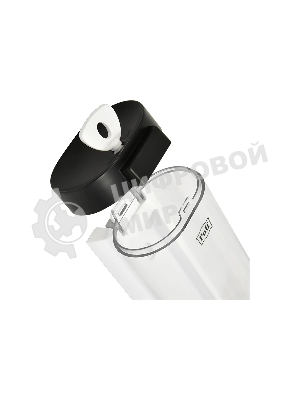 Дозатор для мыла Puff-8105Bl, 250 мл, черный, ABS-пластик