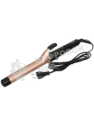 Щипцы для завивки волос Atlanta ATH-6645 черный, 28 мм, 200 °C, 1 режим