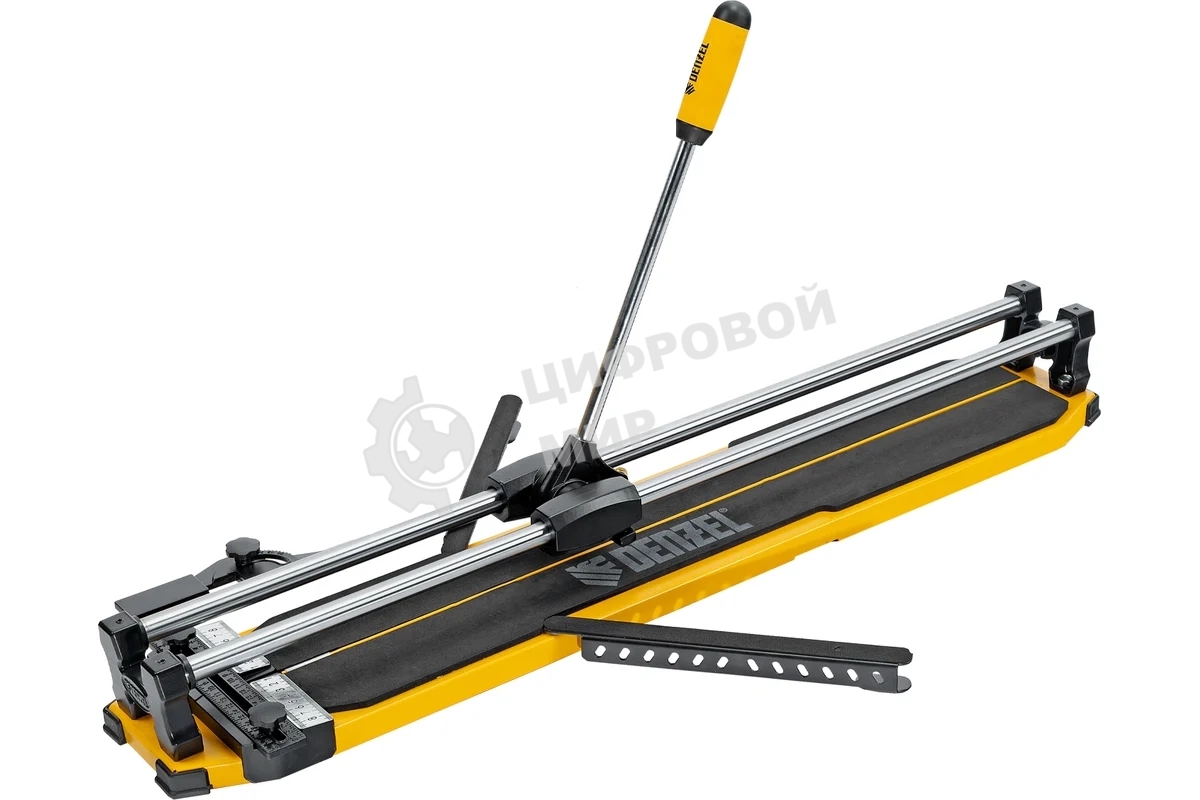 Плиткорез Denzel 800х14мм, цельнометал. напр., каретка на подш., стальная станина, рукоятка-пенал